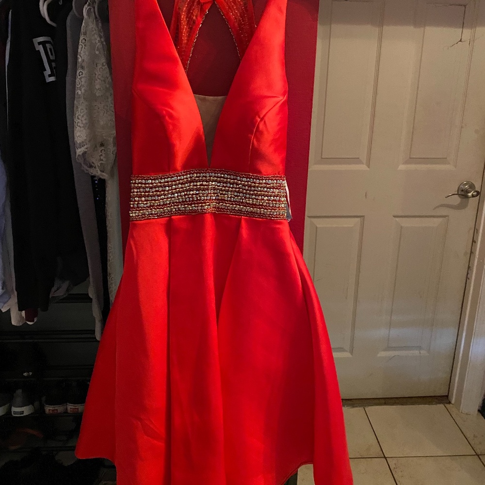 homecoming dress or party dress.